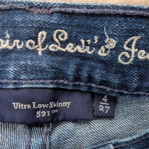 Levi's Ultra Low Skinny 521 Jeans - Picture 5 of 16